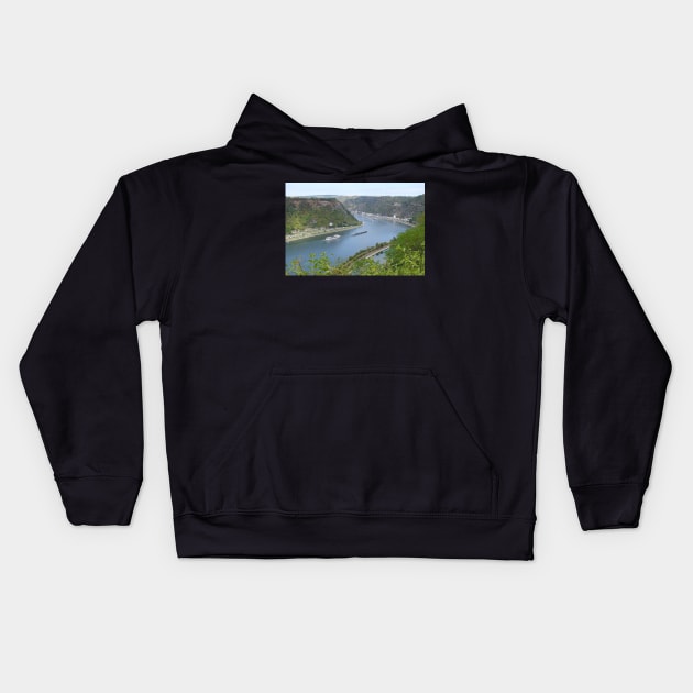 The Rhine Valley, Germany Kids Hoodie by archiesgirl